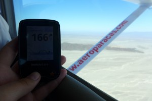 Freestyle Libre beim Flug über die Nazca Linien